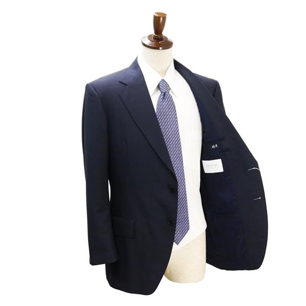 gotairiku 五大陸 2つボタン シングルスーツ AB5 M ダークネイビー ストライプ ノータック 春夏 020-5.SR.GO.YM.0152 6NC062 | gotairiku | 01