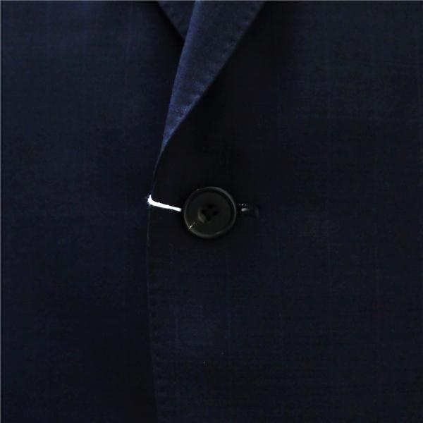 gotairiku 五大陸 2つボタン シングルスーツ AB5 M ダークネイビー ストライプ ノータック 春夏 020-5.SR.GO.YM.0152 6NC062 | gotairiku | 02