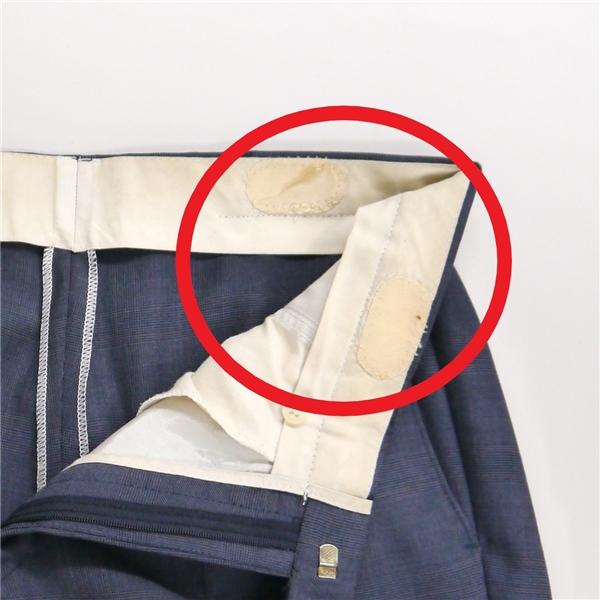 DAKS ダックス 6つボタン ダブルスーツ 袖口3つボタン AB5 M ダークネイビー 濃紺色 チェック ツータック 春秋冬 6ND001 | DAKS | 09