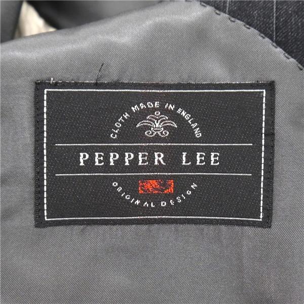 TOKYU PEPPER LEE 2つボタン シングルスーツ 袖口3つボタン AB3 S ダークグレー 暗灰色 ストライプ ツータック 春秋冬 6ND009 | ブランド登録なし | 05