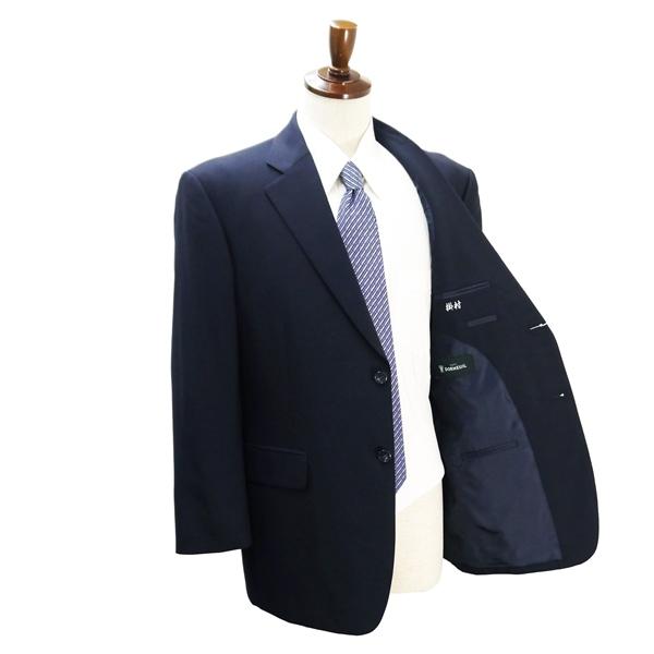 Clayton DORMEUIL 2つボタン シングルスーツ 袖口3つボタン BB4 M ダークネイビー 濃紺色 ツータック 春夏 CAK100A 6ND010 | ブランド登録なし | 01