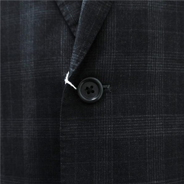 ブルックスブラザーズ 2つボタン シングルスーツ AB6 L ダークグレー 暗灰色 チェック ノータック 春秋冬 19-01-3213 6ND018 | BROOKS BROTHERS | 02