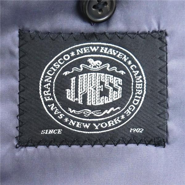 J.PRESS Jプレス 段返り 3つボタン シングルスーツ AB5 M ダークグレー ヘリンボーンストライプ 春秋冬 0215-SROV-NA-0104 6ND027 | J.PRESS | 04