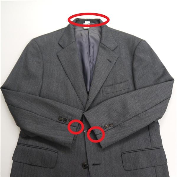 J.PRESS Jプレス 段返り 3つボタン シングルスーツ AB5 M ダークグレー ヘリンボーンストライプ 春秋冬 0215-SROV-NA-0104 6ND027 | J.PRESS | 05