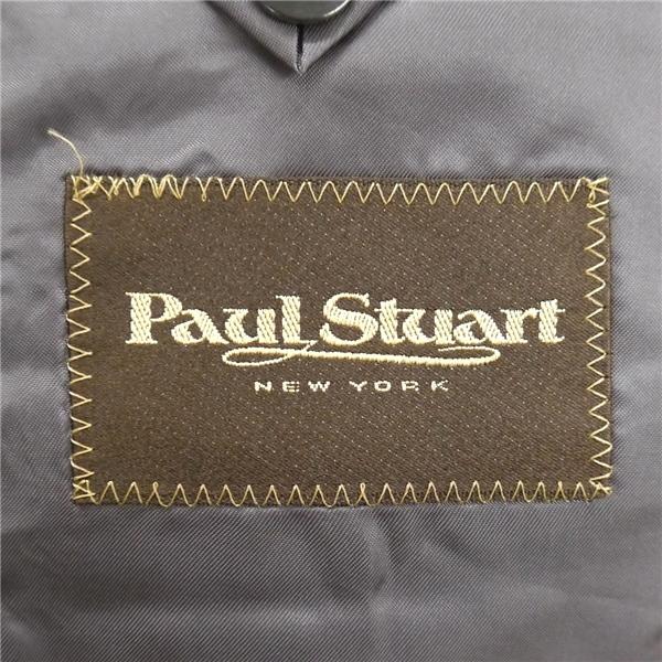 ポールスチュアート 段返り 3つボタン シングルスーツ A9 XL ダークグレー ストライプ 春秋冬 J2H03-406-29 PA425-IT 6ND033 | PAUL STUART | 04