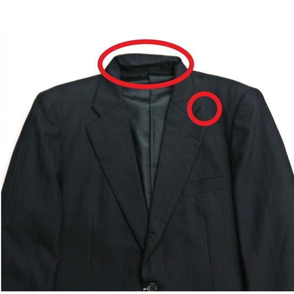 DAIMARU 段返り 3つボタン シングルスーツ 袖口4つボタン AB8 XL ダークネイビー ストライプ ワンタック 春秋冬 8787858 6ND036 | ブランド登録なし | 05