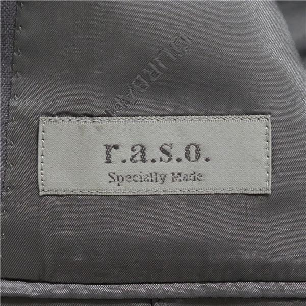 ダーバン r.a.s.o. 3ピース 2つボタン シングルスーツ A5 M ダークグレー ストライプ ノータック 春秋冬 E516014-39-004 6ND049 | D'URBAN | 05