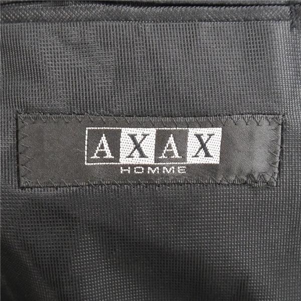 AXAX HOMME 2つボタン シングルスーツ Y6 M ダークグレー 暗灰色 ストライプ ノータック 細身 春夏 YKDI9-2169B-72 6ND054 | ブランド登録なし | 04