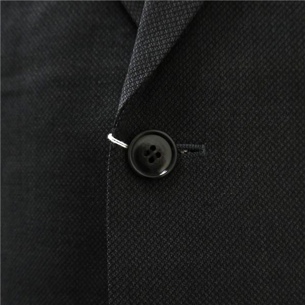 HIROKO KOSHINO HOMME 2つボタン シングルスーツ 袖口3つボタン A6 M ダークグレー ツータック 春秋冬 91510102-96-107 6ND065 | ブランド登録なし | 02