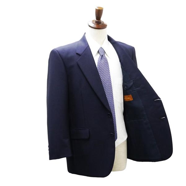 Big Vision LANCEL 2つボタン シングルスーツ 袖口3つボタン BE4 L ダークネイビー ツータック 春秋 合物 05851-16072 6ND067 | ブランド登録なし | 01