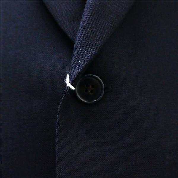 Big Vision LANCEL 2つボタン シングルスーツ 袖口3つボタン BE4 L ダークネイビー ツータック 春秋 合物 05851-16072 6ND067 | ブランド登録なし | 02