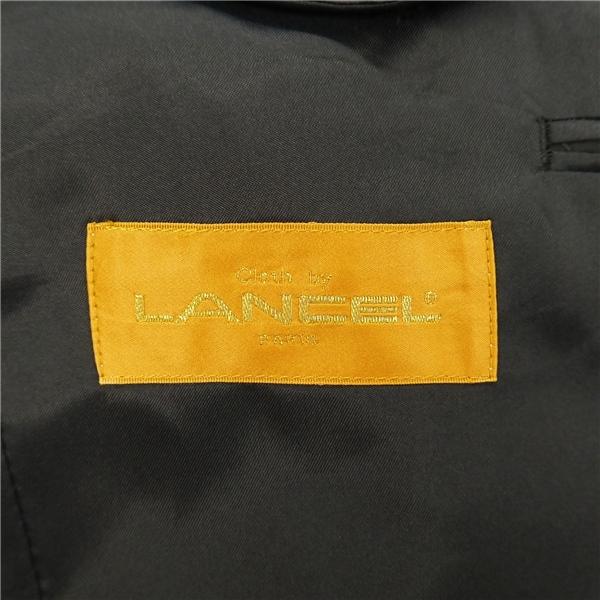 Big Vision LANCEL 2つボタン シングルスーツ 袖口3つボタン BE4 L ダークネイビー ツータック 春秋 合物 05851-16072 6ND067 | ブランド登録なし | 05