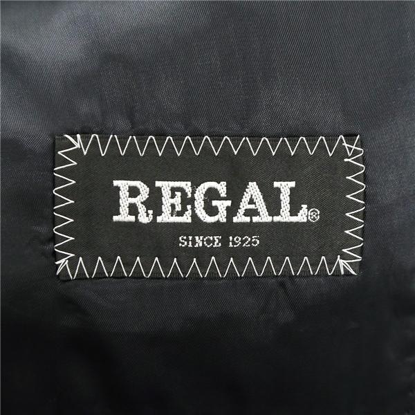 REGAL リーガル 2つボタン シングルスーツ 袖口4つボタン A4 S ダークネイビー 濃紺色 ストライプ ツータック 春秋冬 21816 6ND070 | REGAL | 04