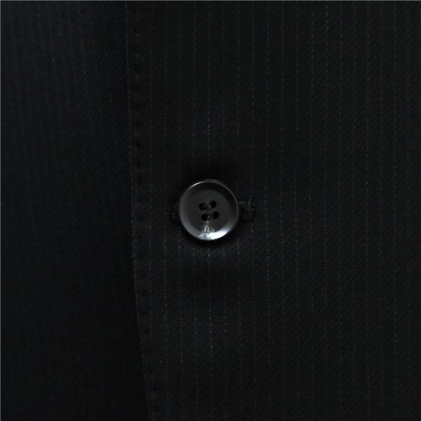 VALE VIEW FARIANI 2つボタン シングルスーツ AB6 L ダークグレー ストライプ ツータック アジャスター 春秋冬 BS022009-1 6ND078 | ブランド登録なし | 02