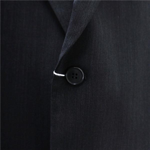 新同 美品 FARAGO 2パンツ 2つボタン シングルスーツ K6 XL ダークグレー シャドーストライプ アジャスター WASHABLE 春夏 6ND081 | ブランド登録なし | 02