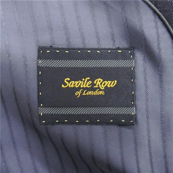 Savile Row セヴィルロウ TAYLOR&LODGE 2つボタン シングルスーツ AB7 L ダークグレー アジャスター 本切羽 春秋冬 A10S2968 6ND087 | ブランド登録なし | 04