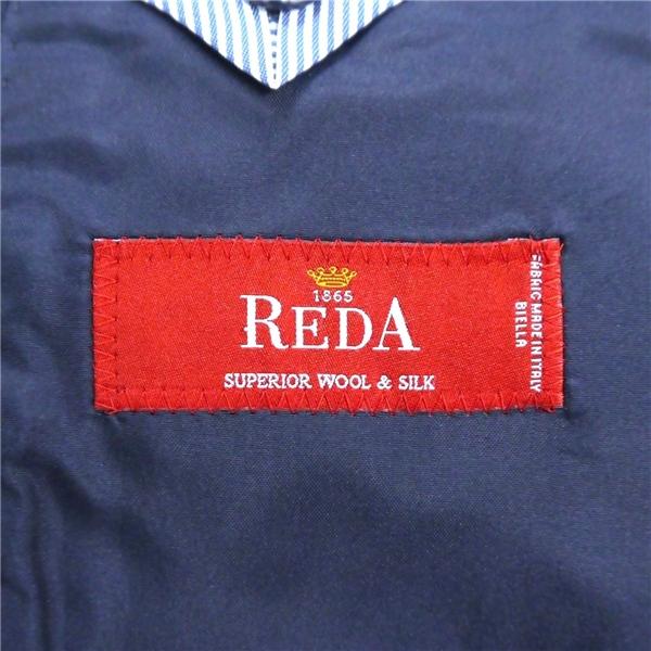 INHALE EXHALE REDA 2つボタン シングルスーツ 袖口4つボタン A7 L ダークネイビー ノータック 春秋 合物 5-0063-22-453 6ND098 | INHALE EXHALE | 05
