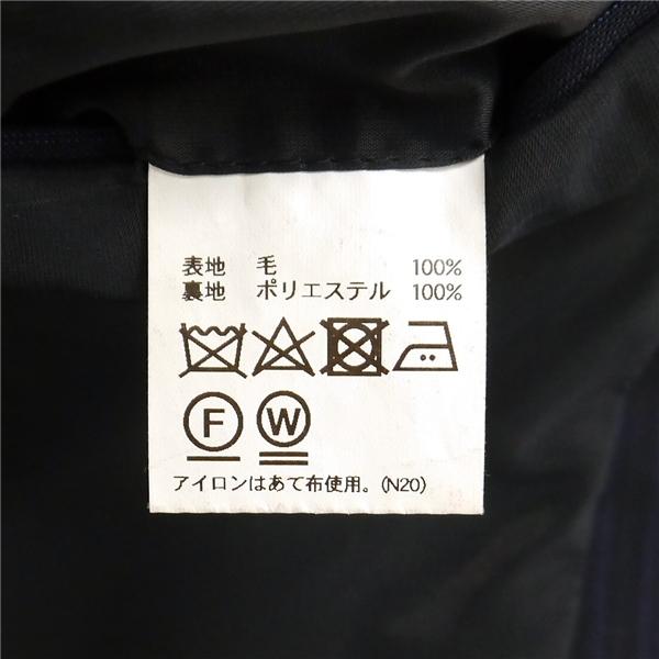 STUDIO by D'URBAN ダーバン 2つボタン シングルスーツ BB4 M ダークネイビー ストライプ ワンタック 春夏 4007200396-38 6ND104 | D'URBAN | 03