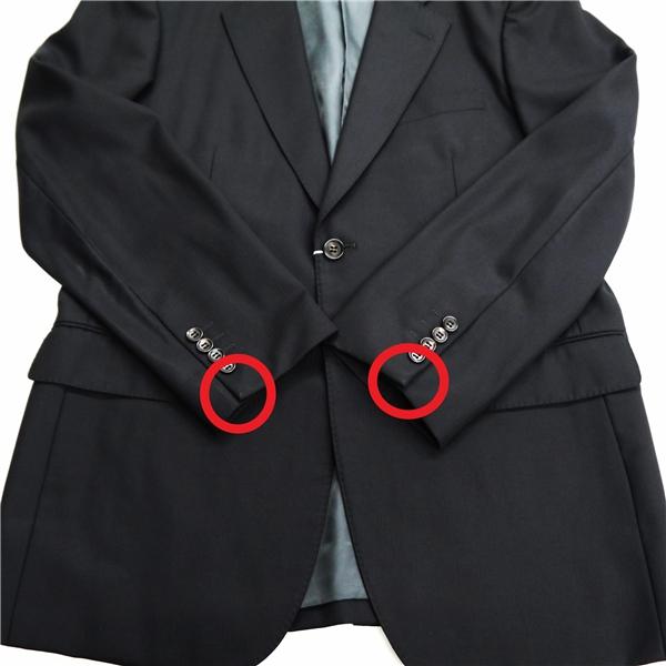 TOBU DORMEUIL 2つボタン シングルスーツ BB7 XL ブラック シャドーストライプ ツータック ゆったり 春秋冬 88565-874984 6ND106 | ブランド登録なし | 06