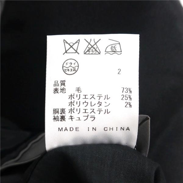 カルバンクライン 2つボタン シングルスーツ YA7 L グレー 灰色 シャドーストライプ ノータック 細身 春秋 合物 498890 6NE009 | Calvin Klein | 03