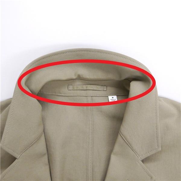 UNIQLO ユニクロ 3つボタン シングルスーツ A5 M ベージュ 薄茶色 ノータック 春夏 311-447338 6NE037 | ブランド登録なし | 06