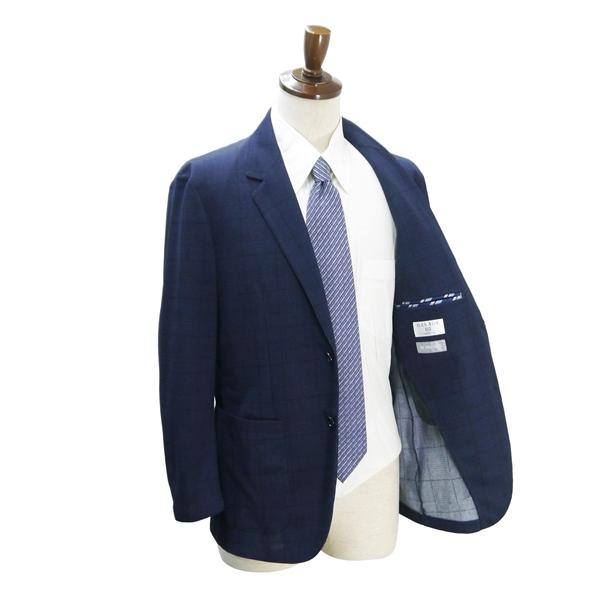 GARAGE オリヒカ 2つボタン シングルスーツ AB5 M ダークネイビー ウエストゴム仕様 ストレッチ WASHABLE 春夏 5HMN24R14 6NF012 | BURBERRY | 01
