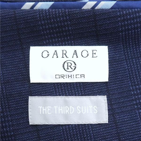 GARAGE オリヒカ 2つボタン シングルスーツ AB5 M ダークネイビー ウエストゴム仕様 ストレッチ WASHABLE 春夏 5HMN24R14 6NF012 | BURBERRY | 04
