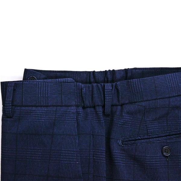 GARAGE オリヒカ 2つボタン シングルスーツ AB5 M ダークネイビー ウエストゴム仕様 ストレッチ WASHABLE 春夏 5HMN24R14 6NF012 | BURBERRY | 05