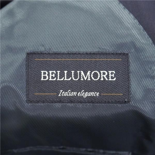 BELLUMORE 2つボタン シングルスーツ AB4 M ダークグレー 暗灰色 シャドーストライプ ツータック 春秋冬 G1121210-1 6NF026 | BELLUMORE | 04