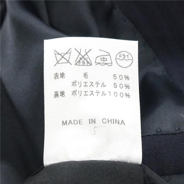 美品 URBAN EXPRESS 2つボタン シングルスーツ BB5 L ダークネイビー シャドーストライプ ワンタック 春秋 合物 836101-4 6NF027 | ブランド登録なし | 03