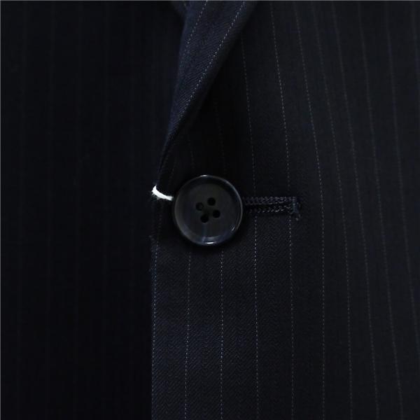美品 LES MUES Modern Classic 2つボタン シングルスーツ E8 XL ダークネイビー アジャスター WASHABLE 春秋 合物 V222A198-0 6NF028 | ブランド登録なし | 02