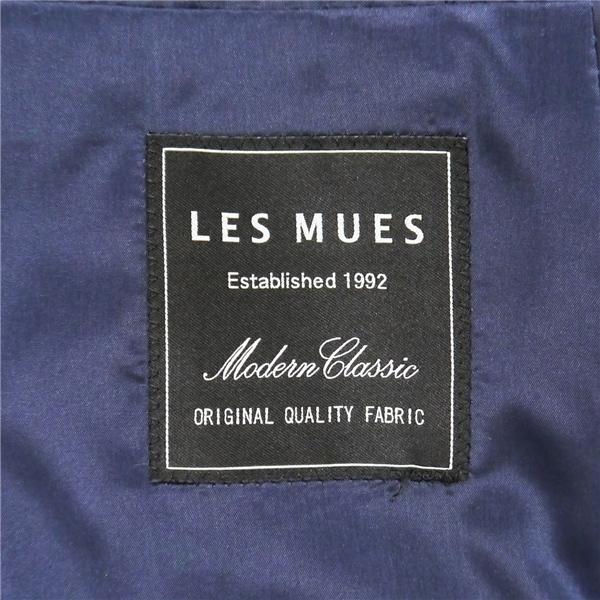美品 LES MUES Modern Classic 2つボタン シングルスーツ E8 XL ダークネイビー アジャスター WASHABLE 春秋 合物 V222A198-0 6NF028 | ブランド登録なし | 04
