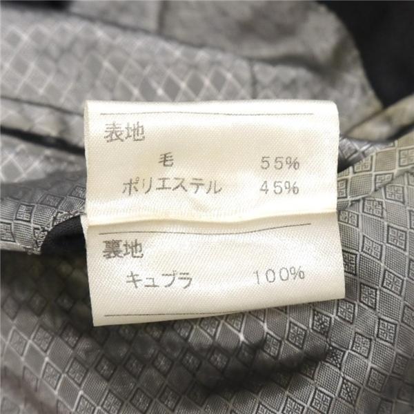 SEDUCTION de NICOLE 3ピース 2つボタン シングルスーツ Y8 XL ダークグレー チェック ノータック 本切羽 春秋冬 1726 6NF042 | ブランド登録なし | 03