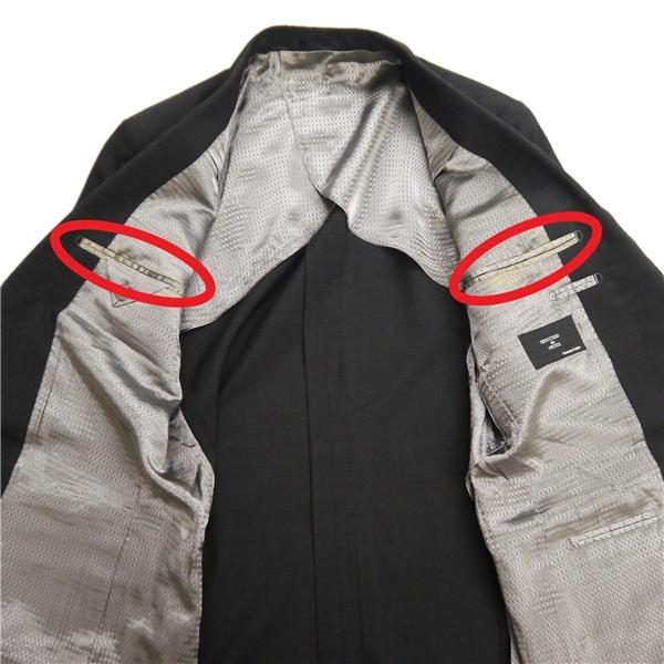 SEDUCTION de NICOLE 3ピース 2つボタン シングルスーツ Y8 XL ダークグレー チェック ノータック 本切羽 春秋冬 1726 6NF042 | ブランド登録なし | 05