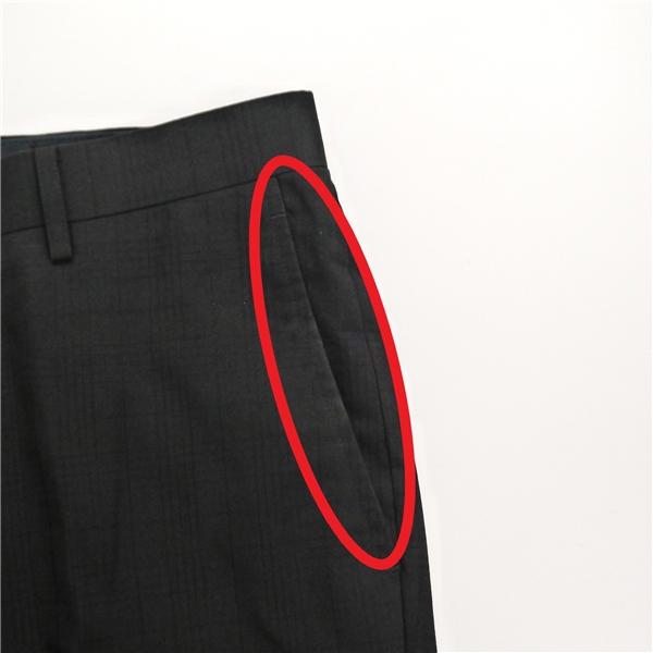 SEDUCTION de NICOLE 3ピース 2つボタン シングルスーツ Y8 XL ダークグレー チェック ノータック 本切羽 春秋冬 1726 6NF042 | ブランド登録なし | 08
