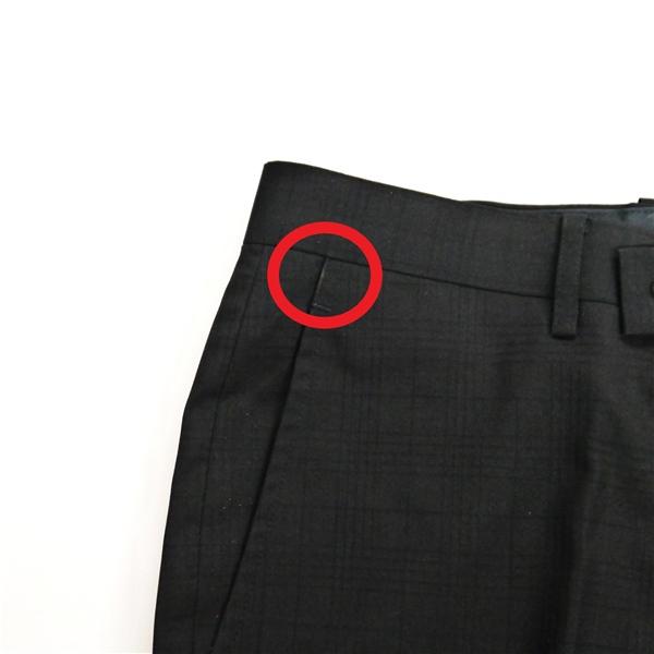 SEDUCTION de NICOLE 3ピース 2つボタン シングルスーツ Y8 XL ダークグレー チェック ノータック 本切羽 春秋冬 1726 6NF042 | ブランド登録なし | 09