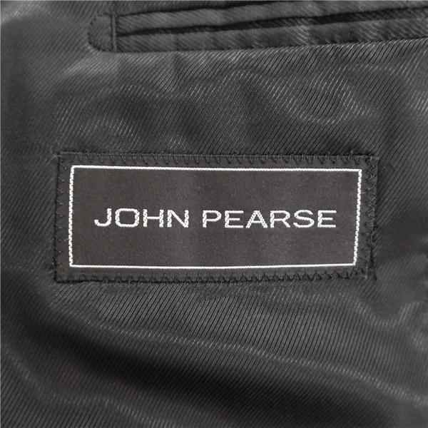 JOHN PEARSE 2つボタン シングルスーツ E7 XL ダークグレー 暗灰色 ストライプ ワンタック ゆったり 春秋冬 I819865-4 6NF068 | ブランド登録なし | 04