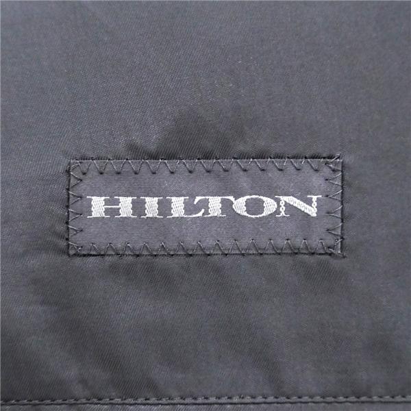 HILTON 2つボタン シングルスーツ A6 M ダークグレー 暗灰色 シャドーストライプ ノータック 本切羽 春秋冬 NHLT61936-92 6NF074 | HILTON | 04