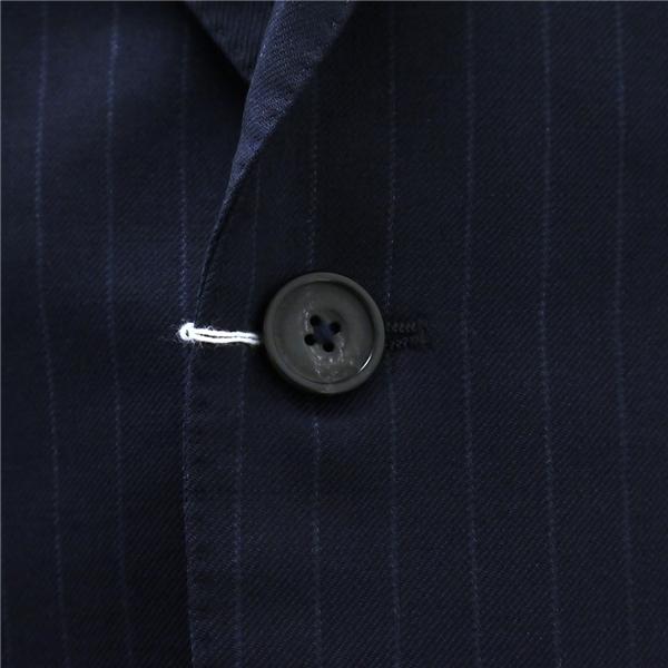 gotairiku 五大陸 DORMEUIL 2つボタン シングルスーツ AB5 M ダークネイビー ストライプ 春秋冬 0205 SR GO LW 0136 6NF104 | gotairiku | 02