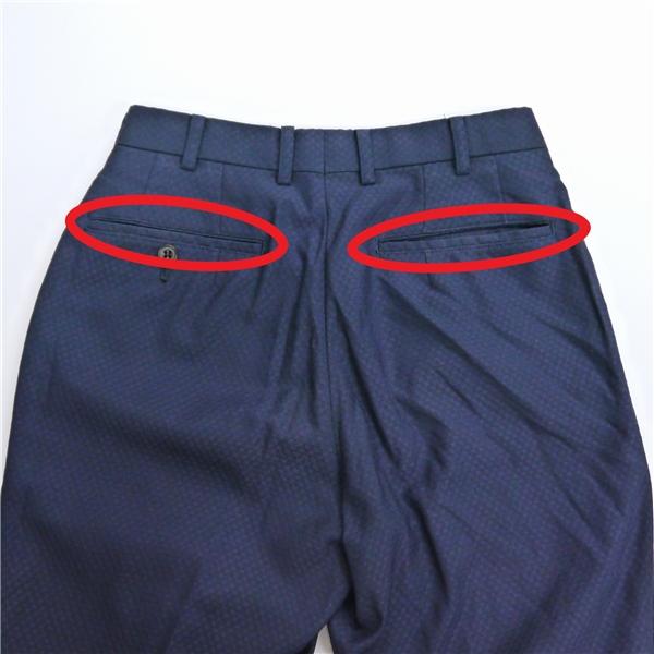 Measure Made ISETAN MEN’S 2つボタン シングルスーツ A3 S ダークネイビー チェック ノータック 春秋冬 88611-401318 6NF106 | ブランド登録なし | 07