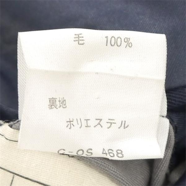2つボタン シングルスーツ 袖口3つボタン AB3 S ダークネイビー 濃紺色 ワンタック 春秋冬 6NF109 | ブランド登録なし | 03