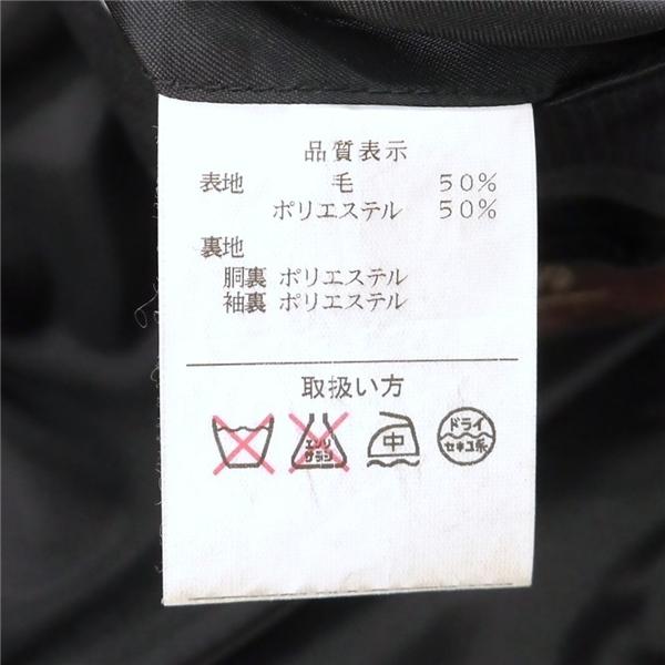 Taylor 2パンツ 2つボタン シングルスーツ 袖口3つボタン AB6 L ダークグレー ストライプ ワンタック 春秋冬 614110-10 6NF117 | ブランド登録なし | 03