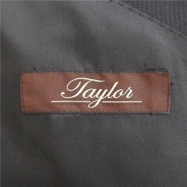 Taylor 2パンツ 2つボタン シングルスーツ 袖口3つボタン AB6 L ダークグレー ストライプ ワンタック 春秋冬 614110-10 6NF117 | ブランド登録なし | 04