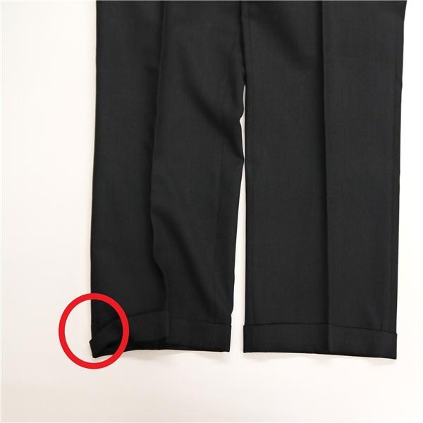Taylor 2パンツ 2つボタン シングルスーツ 袖口3つボタン AB6 L ダークグレー ストライプ ワンタック 春秋冬 614110-10 6NF117 | ブランド登録なし | 05