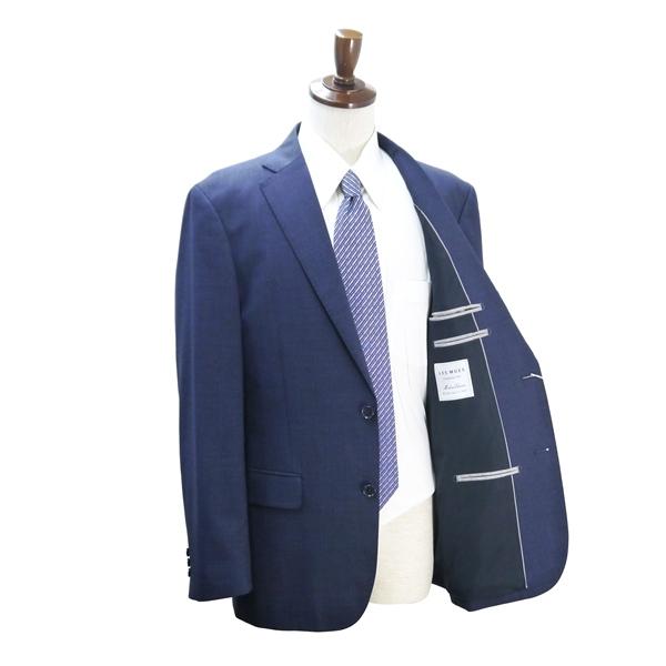 LES MUES Modern Classic 2つボタン シングルスーツ AB8 XL ダークネイビー ノータック WASHABLE 春秋 合物 895220 6NF149 | ブランド登録なし | 01