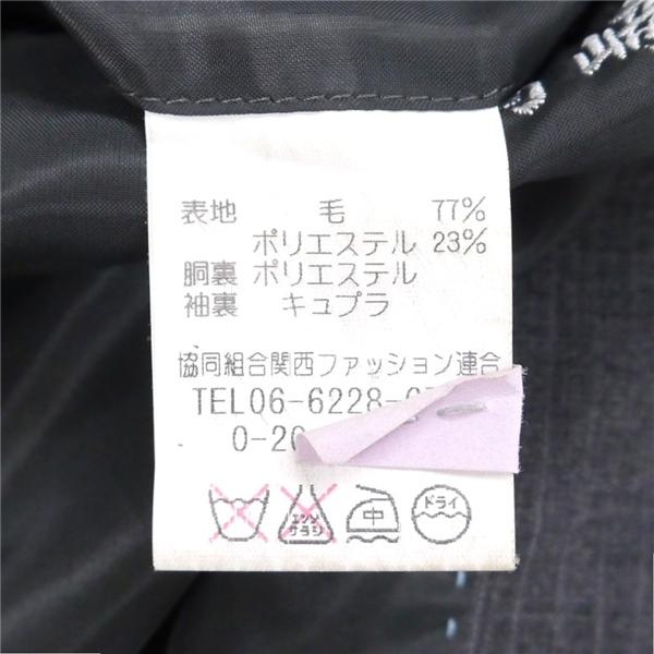 CHRISTIAN ORANI 2つボタン シングルスーツ 袖口3つボタン BE6 XL グレー ストライプ ワンタック ゆったり 春夏 41613 6NF156 | ブランド登録なし | 03