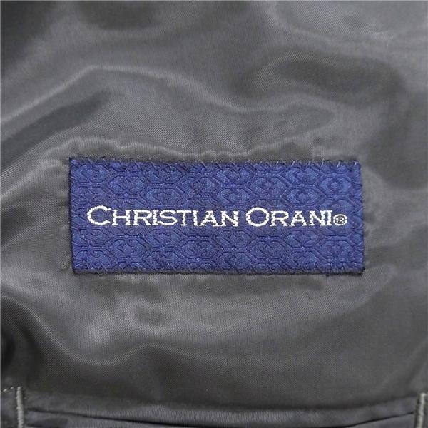 CHRISTIAN ORANI 2つボタン シングルスーツ 袖口3つボタン BE6 XL グレー ストライプ ワンタック ゆったり 春夏 41613 6NF156 | ブランド登録なし | 04