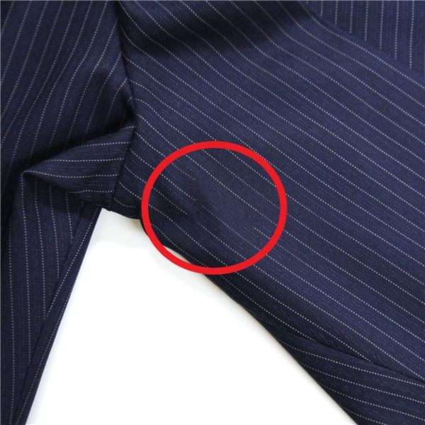 COMACH 2つボタン シングルスーツ 袖口3つボタン AB3 S ダークネイビー ストライプ ワンタック 春秋冬 81202-38695 6NF158 | ブランド登録なし | 08