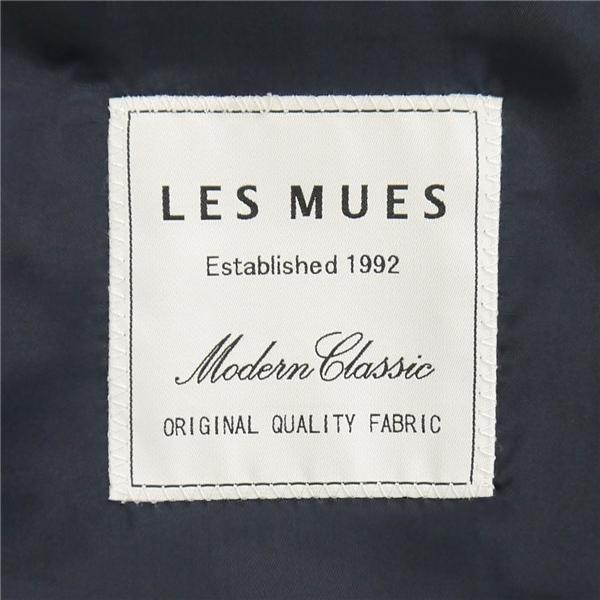 LES MUES Modern Classic 2つボタン シングルスーツ AB8 XL ダークネイビー ストライプ ノータック 春秋 合物 895406 6NF169 | ブランド登録なし | 04