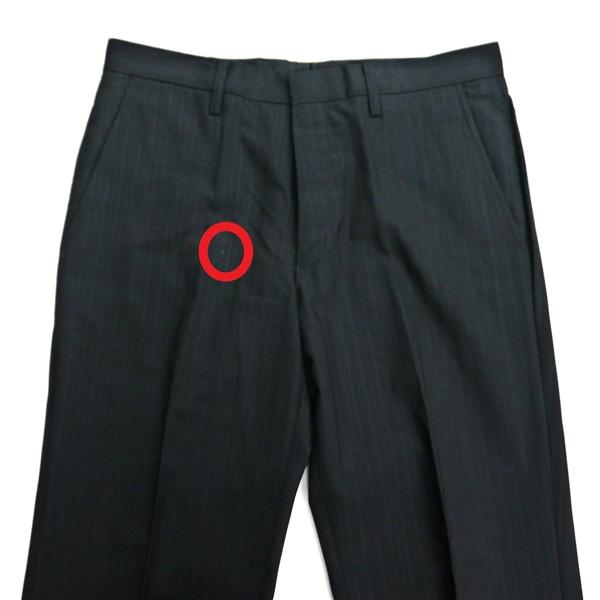 EPOCA UOMO 2つボタン シングルスーツ Y8 XL ダークグレー シャドーストライプ ノータック 春秋 合物 8VD31-209-09 6NF194 | ブランド登録なし | 07